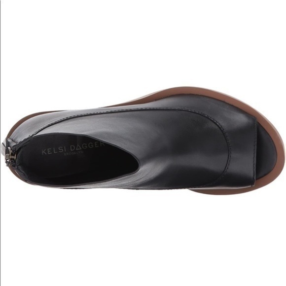 Kelsi Dagger Brooklyn Lenox Peep-Toe Booties - Picture 6 of 8